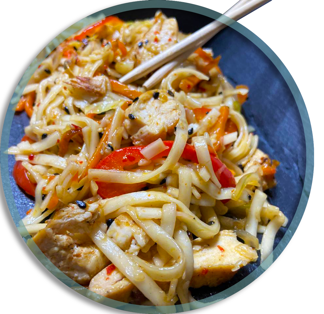 WOK с курицей WOK с курицей